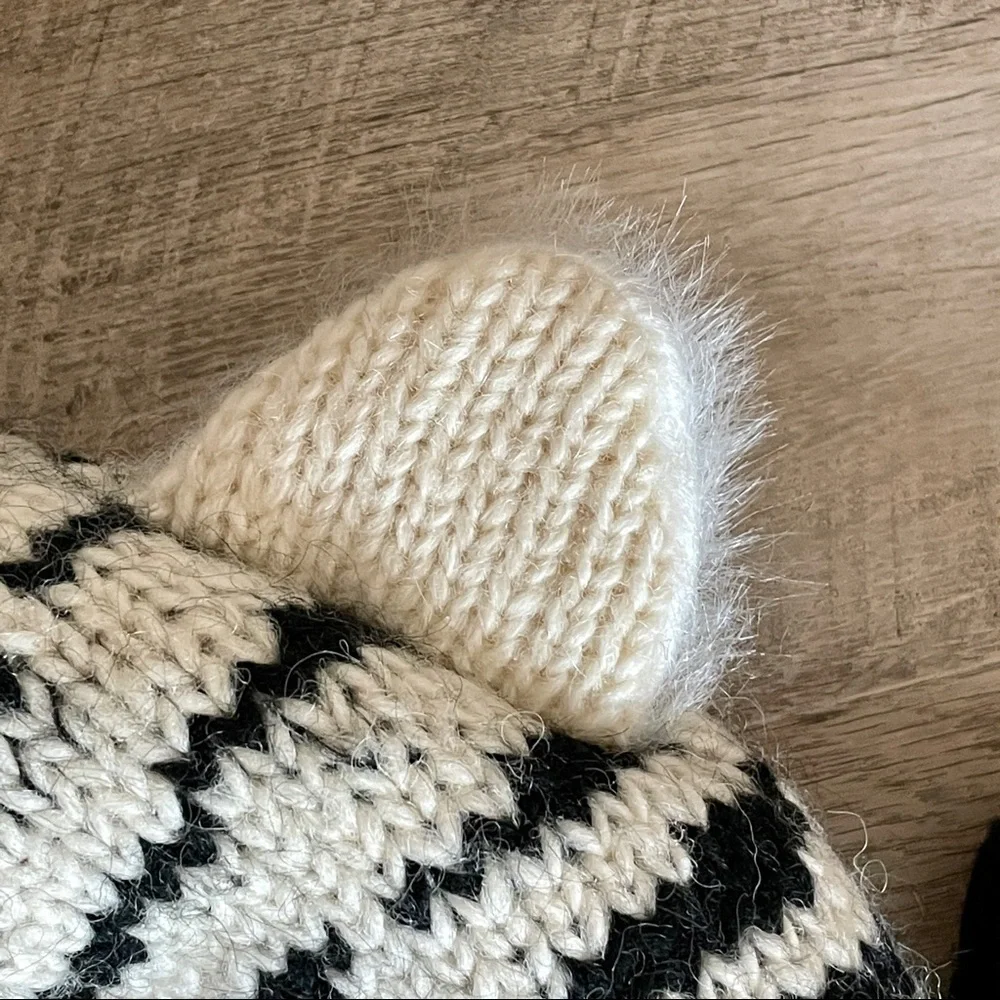 🌺 Knitwits Sal the Siberian Tiger Wool Pilot Hat NWT